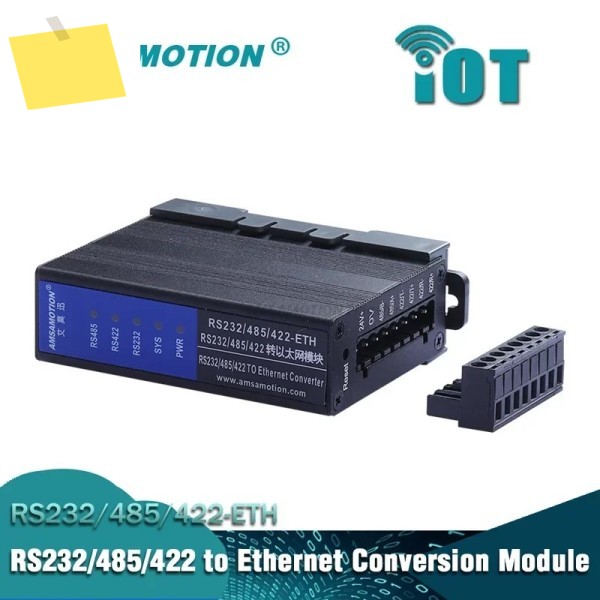 Din Rail RS232 RS485 직렬 서버 모듈 ETH 변환기 IOT 232-485-422-ETH 신호 RTU-Modbus TCP 네트워크 제품 이미지
