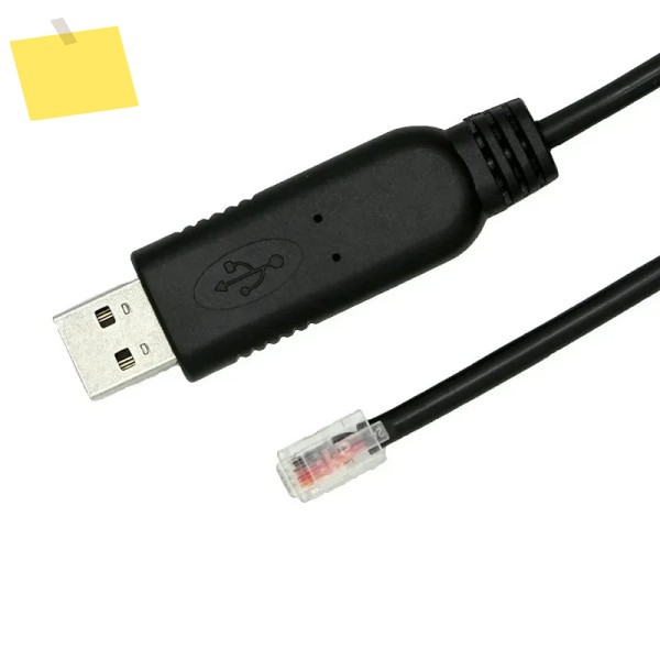 USB to RJ11 디버깅 케이블 시리얼 포트 RS232 제어 구성 금전 등록기, 전자 저울용 제품 이미지
