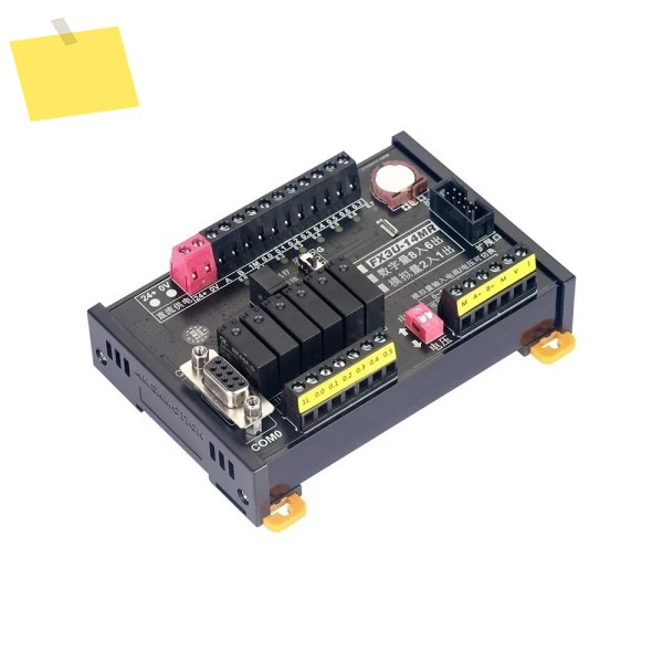 Amsamotion FX3U-14MR 대체 아날로그 출력 입력 릴레이 유형, MELSEC PLC 2AI1AO 8DI6DO MODBUS, 미쓰비시용 제품 이미지