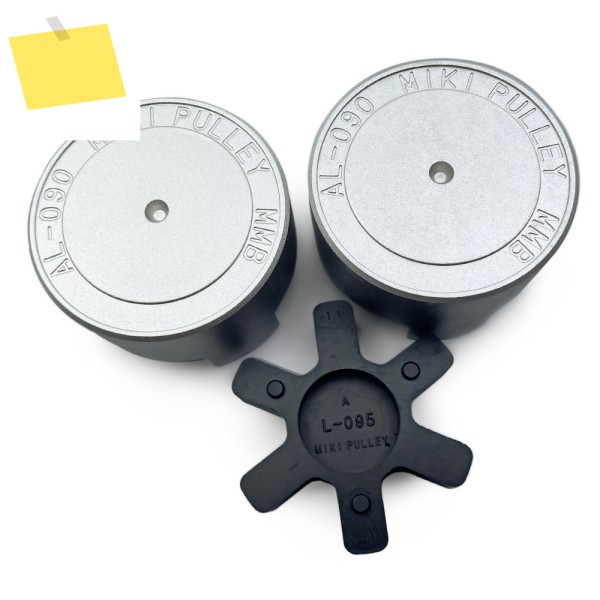 MikiPulley AL-090 높은 유연성 SPRFLEX 알루미늄 합금 샤프트 커플링 제품 이미지