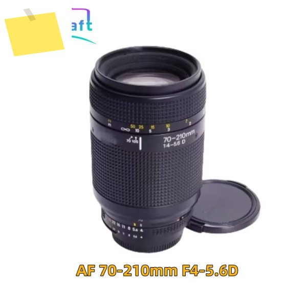 98% 새것과 같은 AF 70-210mm f4-5.6 D 줌 렌즈 니콘 D810 DSLR 카메라용 중형 망원 제품 이미지