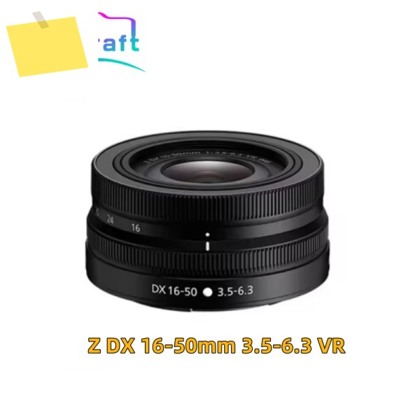 Nikon Z30 ZFC 카메라 Z DX 16 F3.5-6.3 VR 광각 렌즈 안정화 기능 포함 용 새 원본 16-50mm 줌 제품 이미지