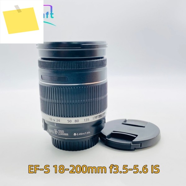 98% 새것 같은 EF-S 18-200mm f3.5-5.6 IS 렌즈 캐논 용 제품 이미지