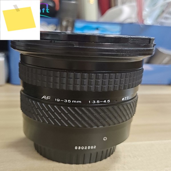 토키나 AF 19-35mm F3.5-4.5 렌즈 니콘, 캐논, 소니 마운트 새 상품 95% 제품 이미지