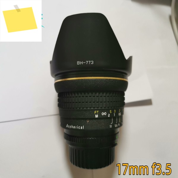 98% 새 제품 니콘 마운트용 17mm f3.5 전문가용 렌즈 토키나용 제품 이미지