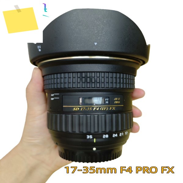 98% 새 제품 토키나 AT-X 17-35mm F4 PRO IF FX 니콘 마운트용 광각 렌즈 캐논 제품 이미지