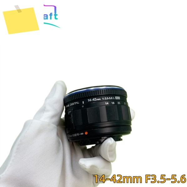 올림푸스 M.ZUIKO DIGITAL ED 14-42mm F3.5-5.6 오토포커스 렌즈, M43 마운트, 블랙 버전, 95% 새 상품 제품 이미지