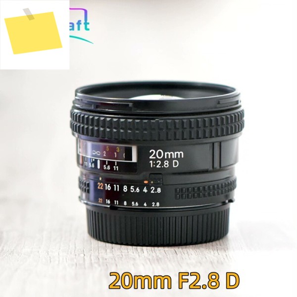 96% 새것 AF 20mm f2.8 D 풀프레임 단초점 인물 사진 광각 DSLR 카메라 렌즈 니콘용 제품 이미지