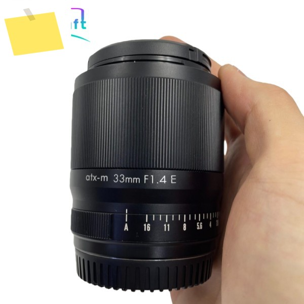 토키나 atx-m 33mm F1.4 대구경 프라임 미러리스 카메라 렌즈 소니 E 마운트용 98% 새 상품 제품 이미지