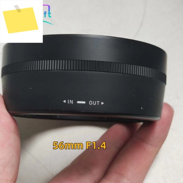 시그마 56mm F1.4 DC DN 컨템포러리 렌즈 후드 LH582-01 55MM 전면 커버 링 소니 E 마운트용 새 제품 이미지