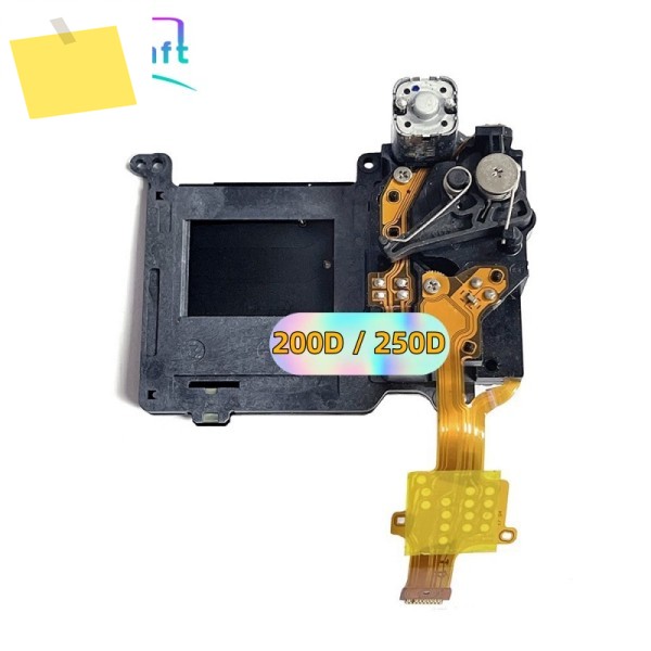 캐논 200D II Rebel SL2 카메라 수리 부품용 블레이드 커튼 포함 새 셔터 유닛 제품 이미지
