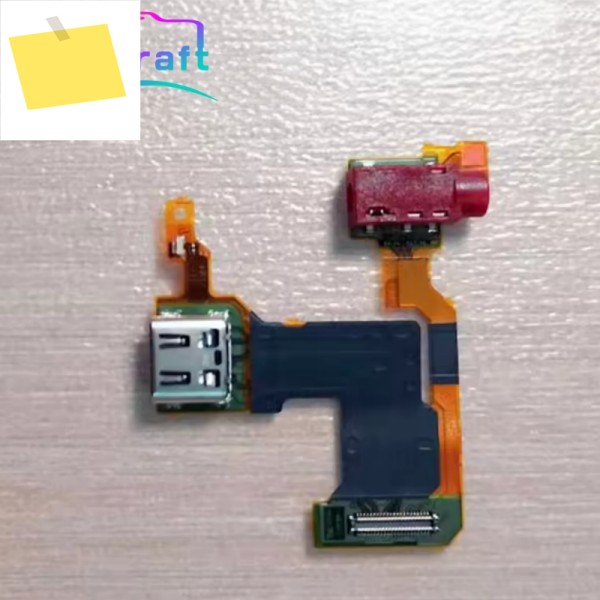 소니 ZV-E1 카메라용 신품 US-1009 타입-C USB 잭 및 MIC 플렉시블 케이블 FPC 수리 부품 제품 이미지