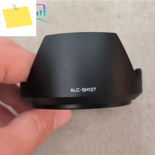 소니 Vario-Tessar T E 16-70mm F4 ZA OSS SEL1670Z 렌즈 용 새 원본 전면 후드 ALC-SH127 제품 이미지