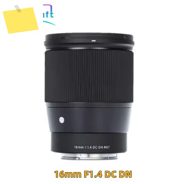98% 새것 16mm F1.4 DC DN 컨템포러리 렌즈 소니 E 마운트 또는 캐논 EF-M L 시그마용 제품 이미지