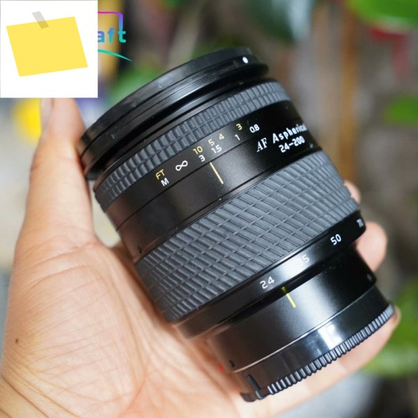 98% 새 토킨라 24-200mm f3.5-5.6 렌즈 니콘, 캐논, 소니 호환 제품 이미지
