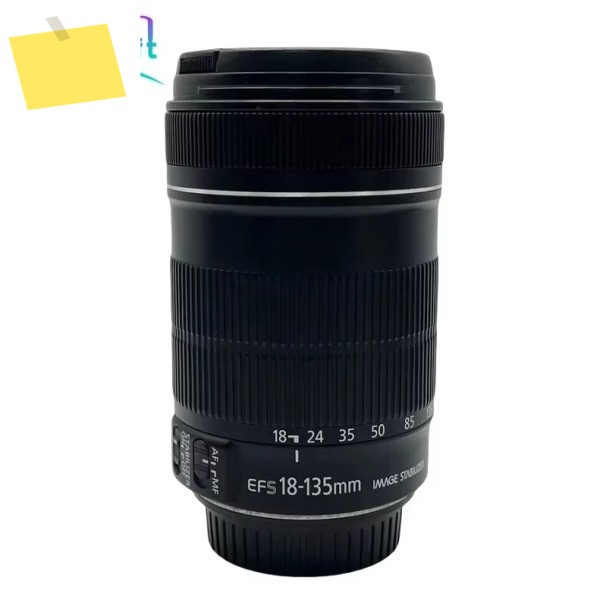 98% 새 원본 EF-S 18-135mm F3.5-5.6 IS 렌즈 Canon 500D 9D 18 APS-C DSLR 제품 이미지