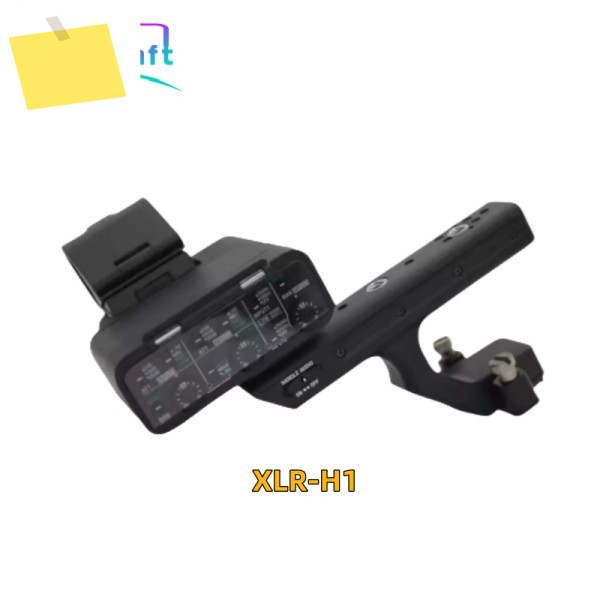 소니 FX3 카메라 액세서리 용 ECM-XM1이 포함 된 기존 XLR-H1 상단 핸들 마이크 홀더 수리 부품 제품 이미지