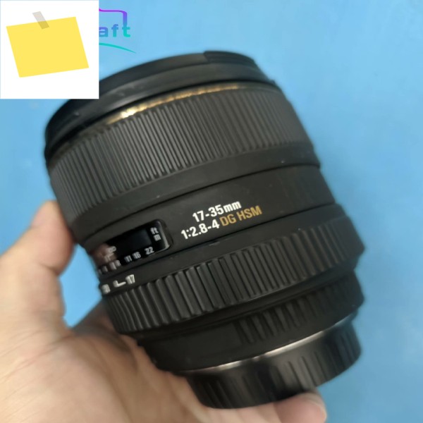 98% 새것인 17-35mm f2.8-4 EX DG HSM 렌즈, 캐논 EF 마운트 또는 시그마 니콘 풀프레임 제품 이미지