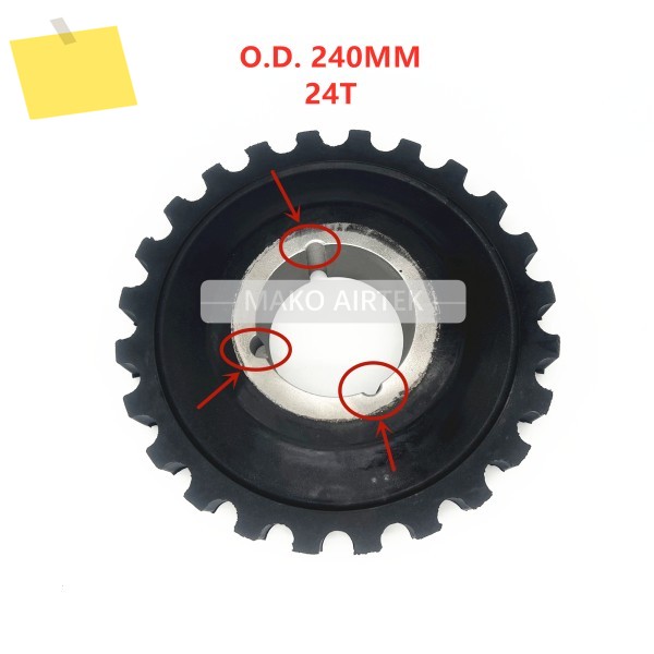 ARCUSAFLEX AC T 2.6 O.D. 240mm 제품 이미지