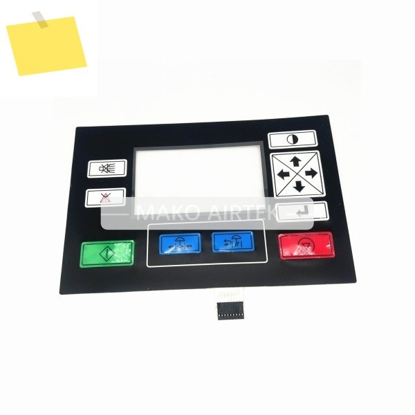 멤브레인 키패드 데칼 및 LCD 스크린, Ingersoll Rand 공기 압축기 컨트롤러, 22110399 3657085 제품 이미지