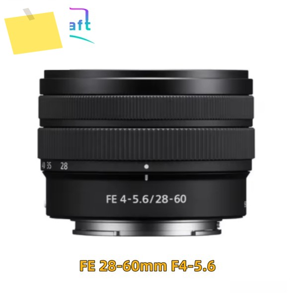 기존 SEL2860 FE F4-5.6 렌즈 Sony A7C II ZV-E1 IV 카메라 용 풀 프레임 표준 줌 제품 이미지