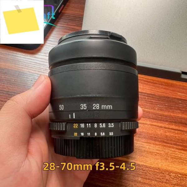 타몬 카메라용 98% 새 상품 28-70mm F3.5-4.5 렌즈, 니콘 마운트용 제품 이미지