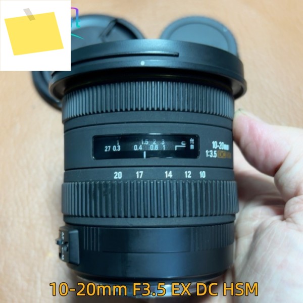 95% 새것 10-20mm F3.5 캐논 EF 마운트 광각 렌즈 시그마용 제품 이미지