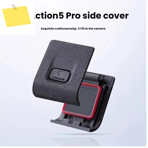 100% 새 상품 DJI 오즈모 액션5 5 프로 카메라용 멀티 타입-C USB 뚜껑 커버 수리 부품 제품 이미지