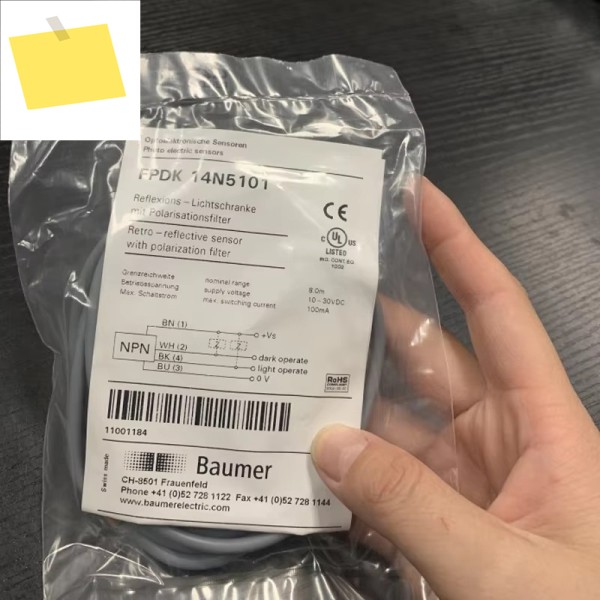 BaumerDiffuse Fpdk 14n5101 반사 광전 제품 이미지