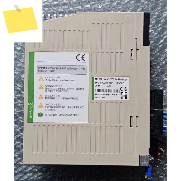 중고 SV-X3EB075A-A2-XD020 서보 모터 400W 테스트 완료 제품 이미지