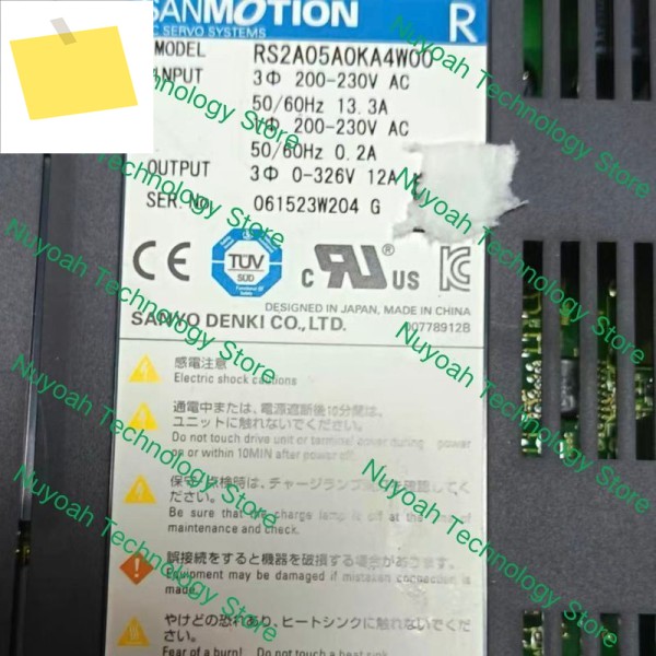 중고 RS2A05A0KA4W00 서보 드라이브는 테스트를 거쳤으며 빠르게 되었습니다 제품 이미지