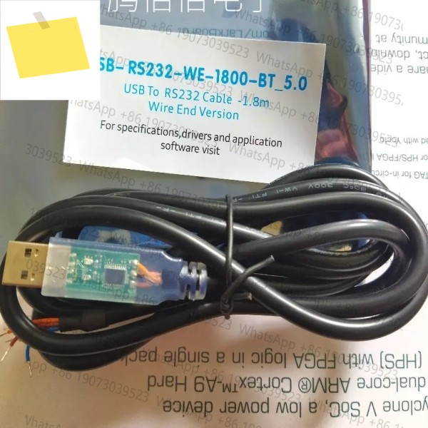 USB-RS232-WE-1800-BT_ 5.0 데이터 케이블 내장형 변환 5V 와이어엔드 제품 이미지
