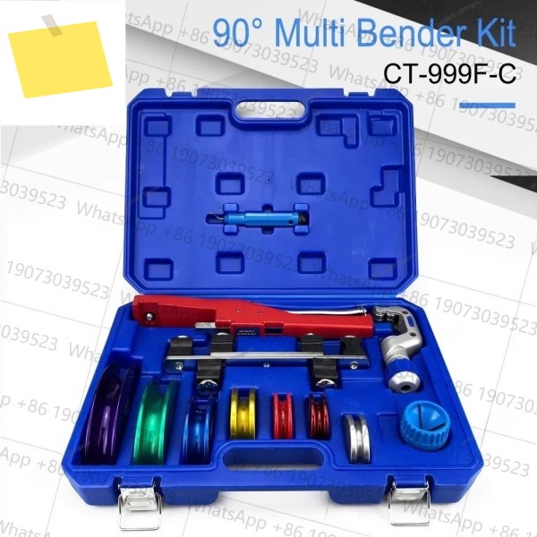콤비네이션 구리 파이프 벤더 CT-999RF-C 플라스틱 박스 6-22mm 역방향 벤딩 벨트 CT-274 포함 제품 이미지