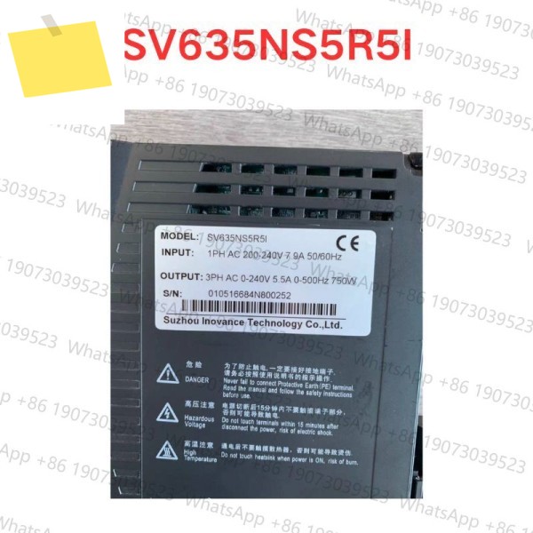 중고 테스트 OK SV635NS5R5I 서보 드라이브 제품 이미지