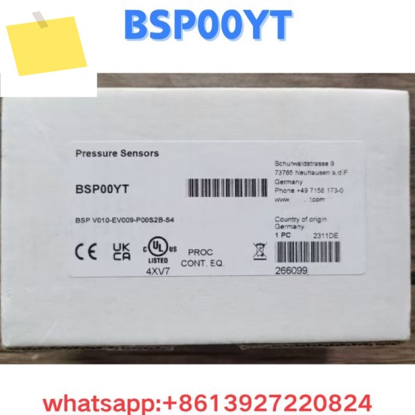 신품 압력 센서 BSP00YE V010-EV009-P00S2B-S4 원본 및 제품 이미지