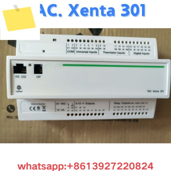 신품 컨트롤러 TAC. Xenta 301 원본 및 제품 이미지