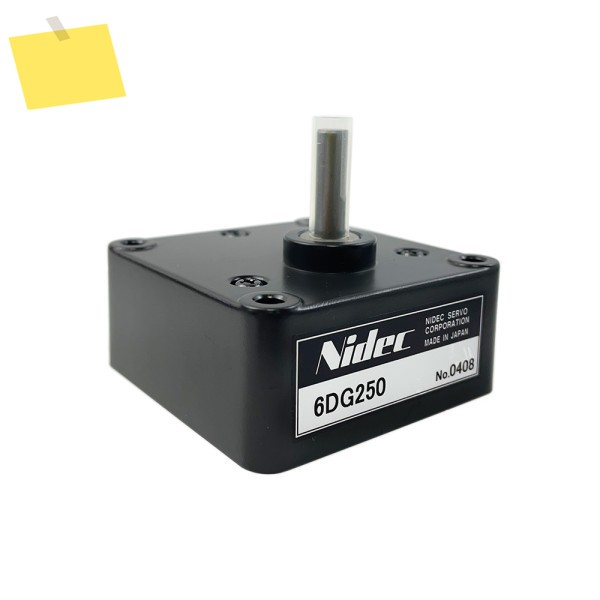 DC 마이크로 모터 감속 헤드, Nidec 소형 금속 기어 박스, 6DG250, 61mm sq. 제품 이미지