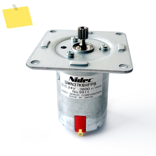 일본 Nidec 서보의 브러시 홀더가 있는 DC 소형 모터 DMN37K6HFPB24V 9.2W 3600RPM 제품 이미지