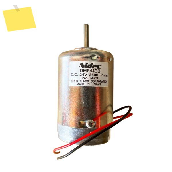 일본 Nidec D.C.24V 3600RPM 소형 모터 DME 시리즈 고속 작동 및 긴 수명 볼 베어링 제품 이미지