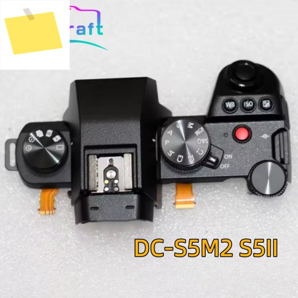 파나소닉 DC-S5M2 S5II 카메라용 모드 및 버튼 수리 부품이 포함된 신품 완전한 상단 커버 어셈블리 제품 이미지