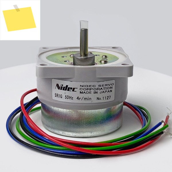SR1G5Z4M 일본 Nidec 서보 100V 50Hz 3W 4RPM AC 소형 동기 모터 제품 이미지