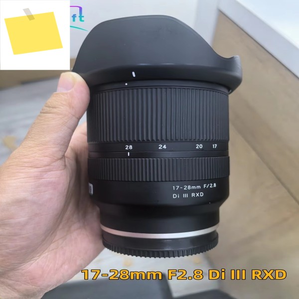 98% 새 제품 17-28mm F2.8 Di III RXD 풀프레임 미러리스 카메라 광각 줌 렌즈 E 마운트 A7 IV 탐론용 제품 이미지