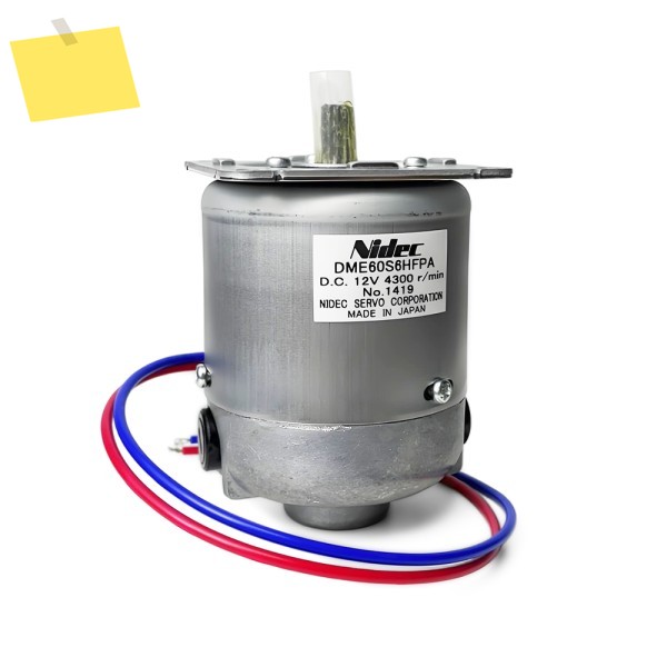 Nidec 서보 직류 브러시 모터 DME60S6HFPA DC12V 4300RPM 제품 이미지