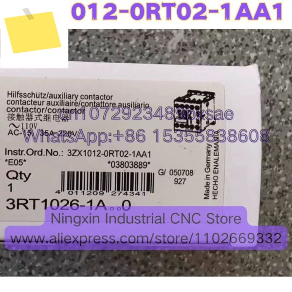 3ZX1012-0RT02-1AA1 새 제품 및 제품 이미지