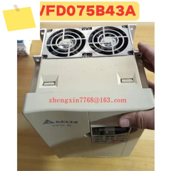 중고 주파수 변환기 VFD075B43A 정상 기능 테스트 완료 OK 제품 이미지