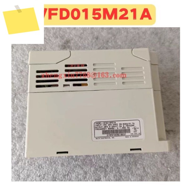 중고 주파수 변환기 VFD015M21A 일반 기능 테스트 완료 OK 제품 이미지