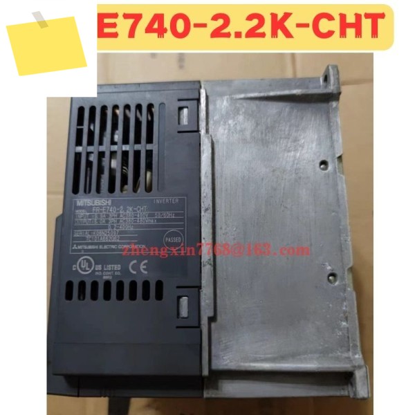 중고 주파수 변환기 FR-E740-2.2K-CHT FR E740 2.2K CHT 정상 기능 테스트 완료 OK 제품 이미지