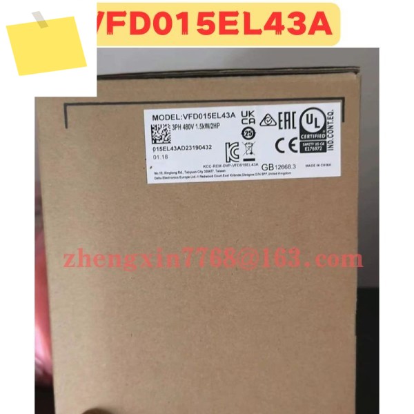 신품 VFD015EL43A 주파수 변환기 신속 제품 이미지