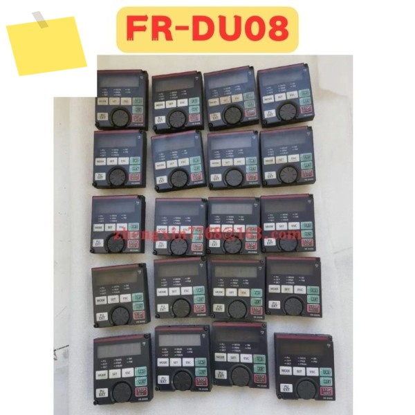 사용된 주파수 변환기 조작 패널 판넬 판네루 FR-DU08 FR 정상 기능 테스트 완료 OK 제품 이미지