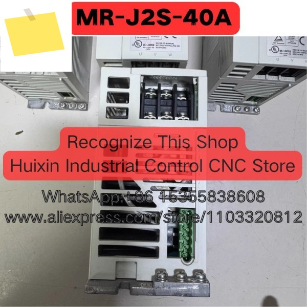 중고 서보 드라이브 MR-J2S-40A MR J2S 40A 정상 기능 테스트 완료 OK 제품 이미지